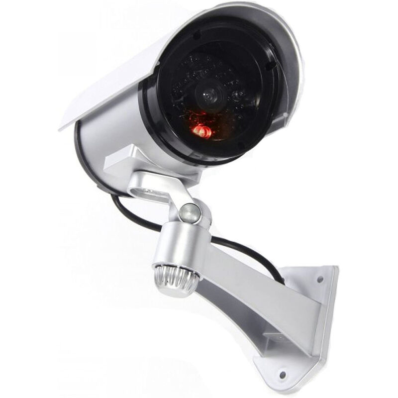 foto del prodotto bes telecamera finta esterna interna videosorveglianza sicurezza led mini cctv f11
