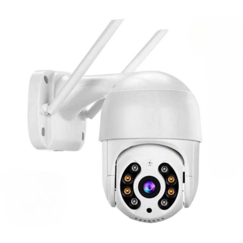 foto del prodotto bes telecamera videosorveglianza 8 led wifi 3.6mm 2 antenne 12x8cm jt8160qj