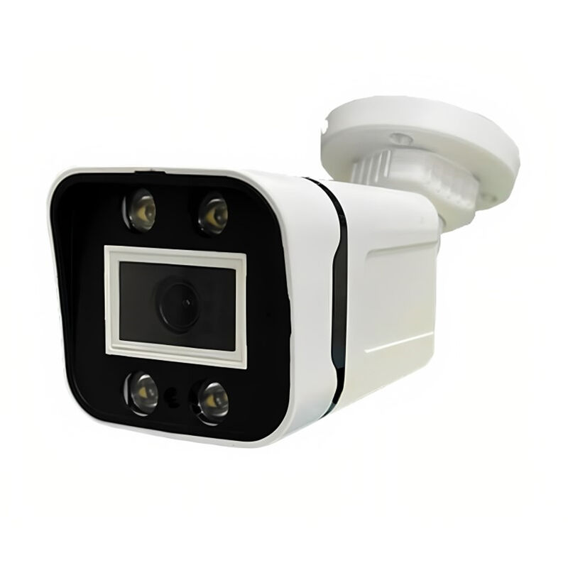 foto del prodotto bes telecamera videosorveglianza esterna attacco dc poe camera sicurezza 4 led 1080p