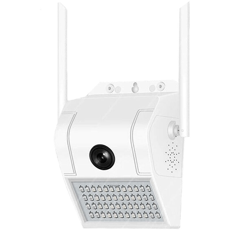 foto del prodotto bes telecamera wifi esterno hd 32 led da parete ip66 con app audio bidirezionale