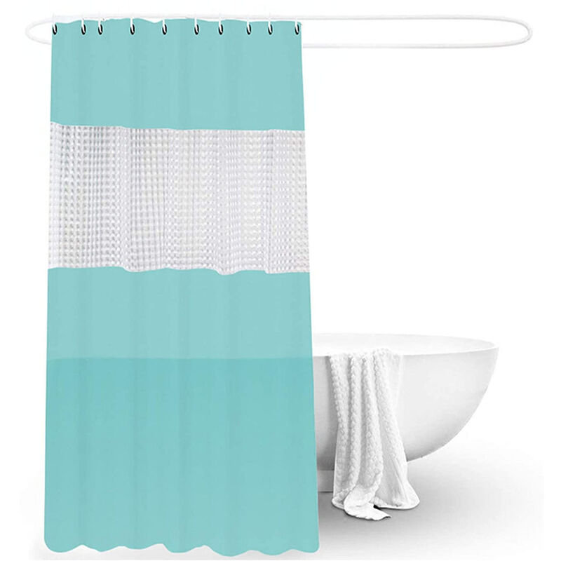 foto del prodotto bes tenda doccia antimuffa 180x200cm copri vasca bagno impermeabile tiffany 03358