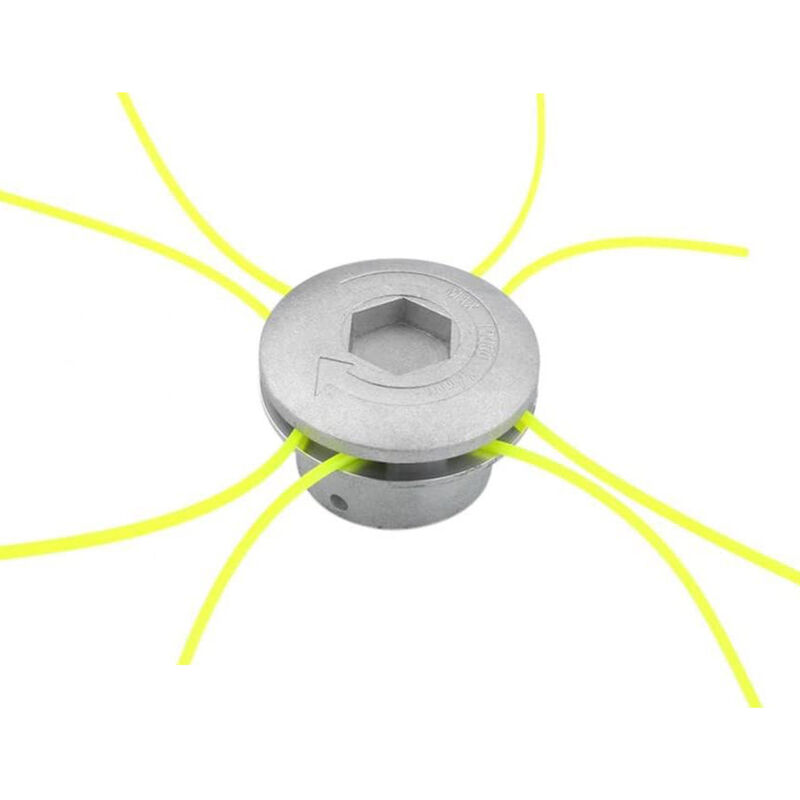 foto del prodotto bes testina in alluminio universale decespugliatore tosaerba tagliaerba 4 fili 0504
