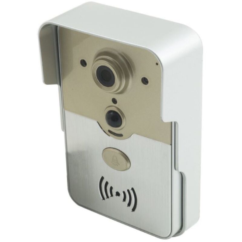 foto del prodotto bes video campanello citofono wireless infrarossi wi fi su smartphone compatibile con android e ios
