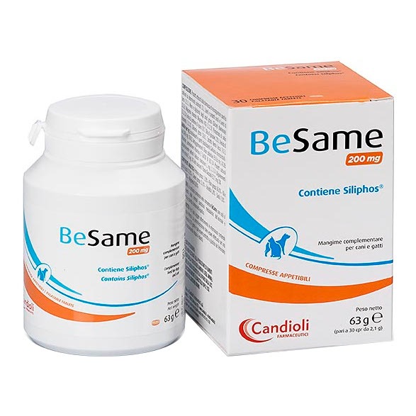 foto del prodotto besame 200 cani gatti 30 compresse