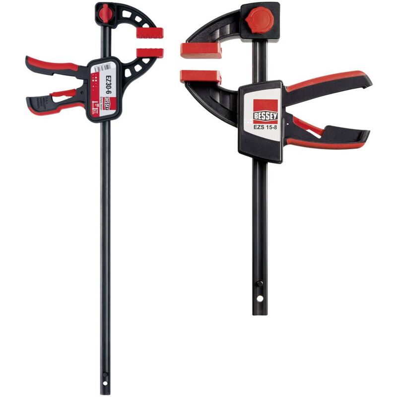 foto del prodotto bessey morsetto a una mano ezs ezs45 8 apertura max. 450 mm misura della sporgenza 80 mm