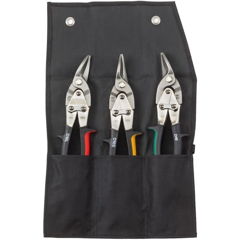 foto del prodotto bessey set di forbici per figure in borsa arrotolabile dset16