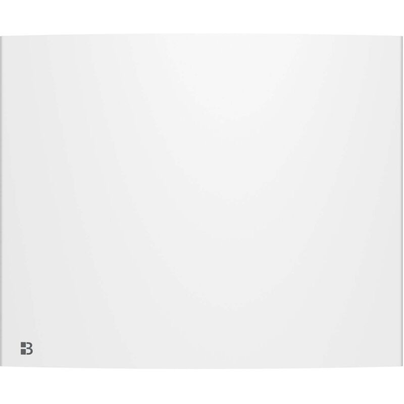 foto del prodotto bestherm radiatore elettrico fisso a inerzia secca in ghisa 1000w bia orizzontale bianco senza spina 