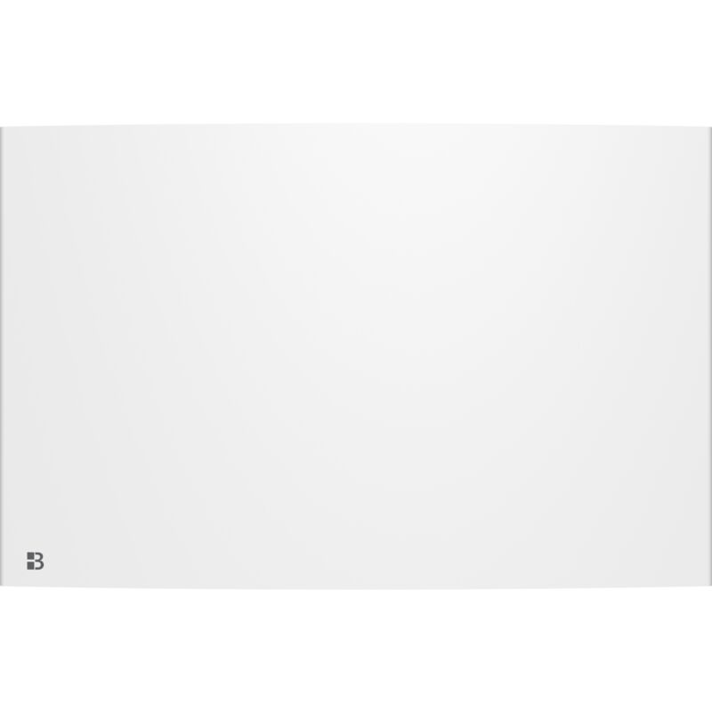 foto del prodotto bestherm radiatore elettrico fisso a inerzia secca in ghisa 1500w bia orizzontale bianco senza spina 