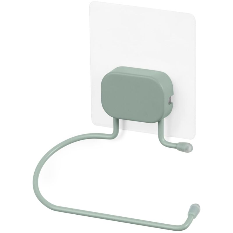 foto del prodotto bestlock magic portarotolo montabile a parete, autoadesivo, supporta fino a 3kg, 13 x 9,5 x 9 cm, gamma grena, verde, ran10679 compactor
