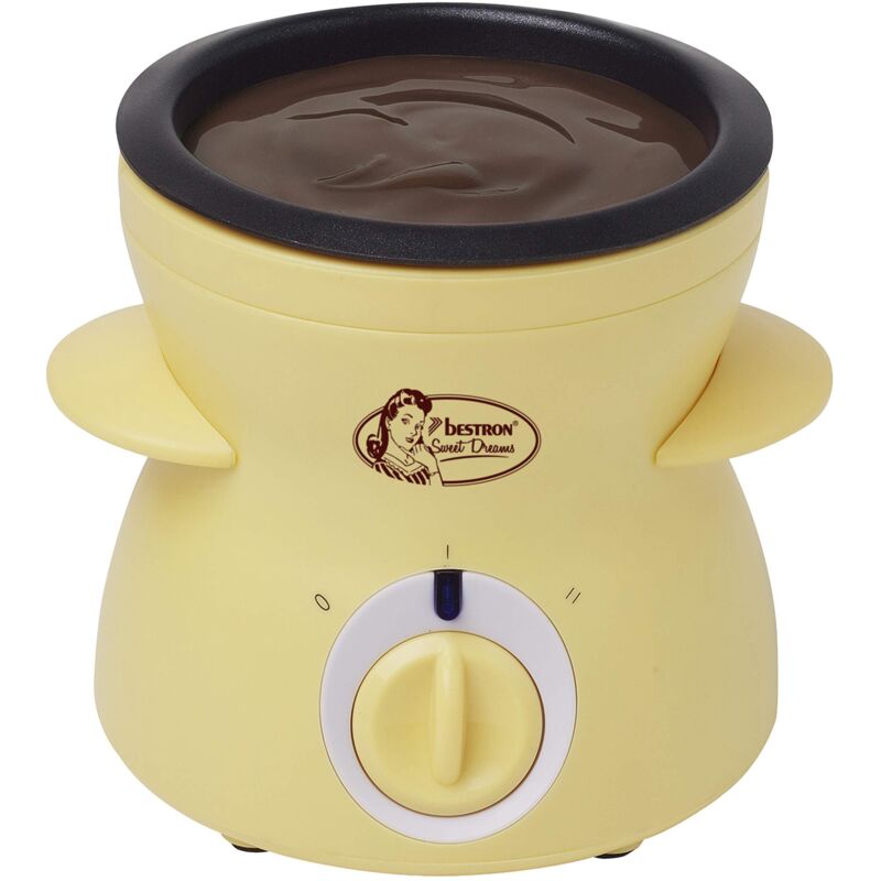 foto del prodotto bestron dcm043 fondue pentola per scioglimento cioccolato compatta