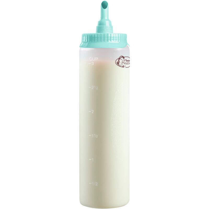 foto del prodotto bestron dispensatoreper impasto, dosatore per impasto da 700 ml, per crepes, poffertjes, pancake, waffle, muffin o ciambelle, colore verde