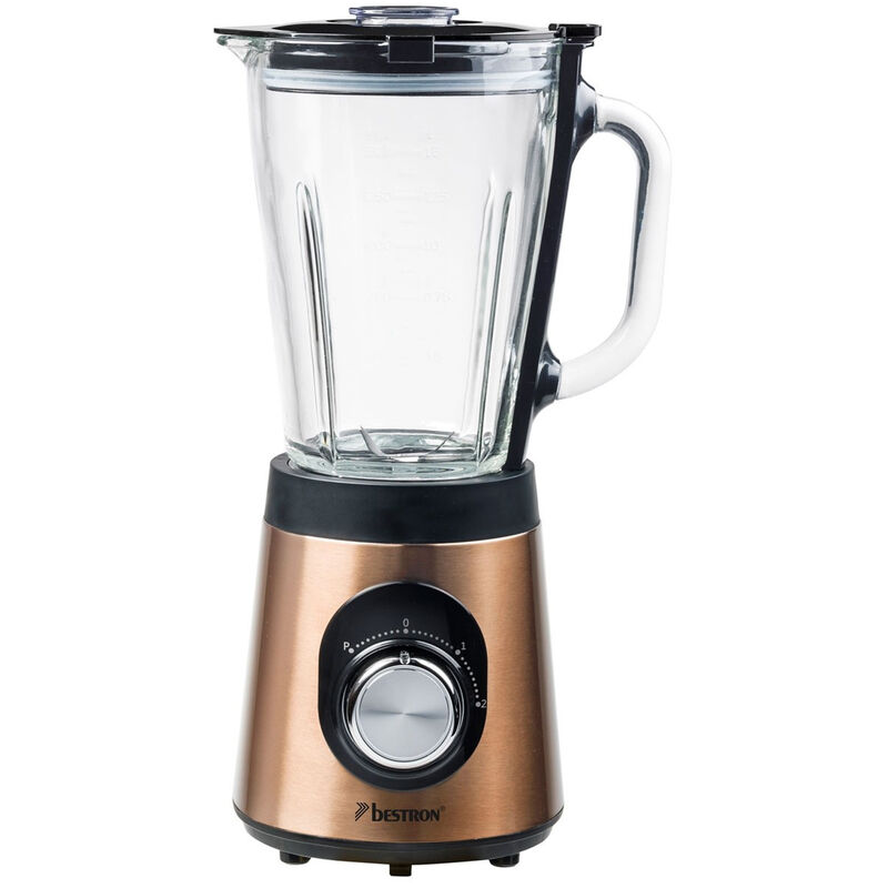 foto del prodotto bestron frullatore 1,5l 500w rame abl500co