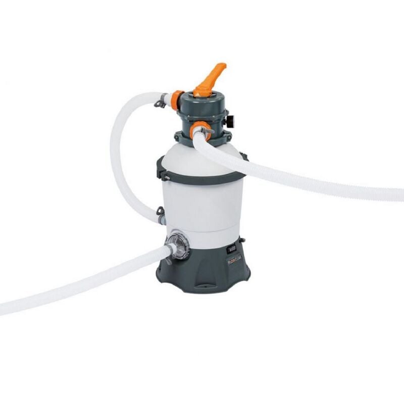 foto del prodotto bestway 58515 pompa filtrante a sabbia 3.028 lt h per piscine da 1.100 18.100 l incluso adattatore 3,2 cm