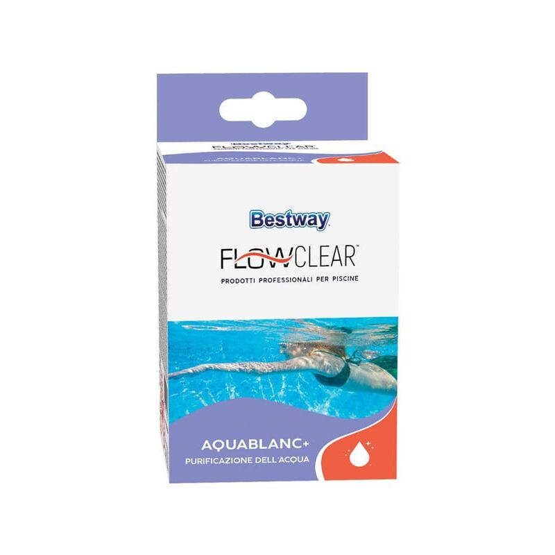 foto del prodotto bestway 59033 bustine acquablanc per piscina, prodotti privo di cloro
