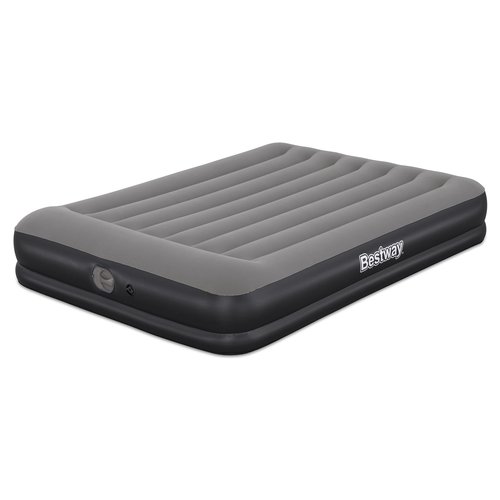 foto del prodotto bestway 671bu materasso ad aria doppio materasso grigio