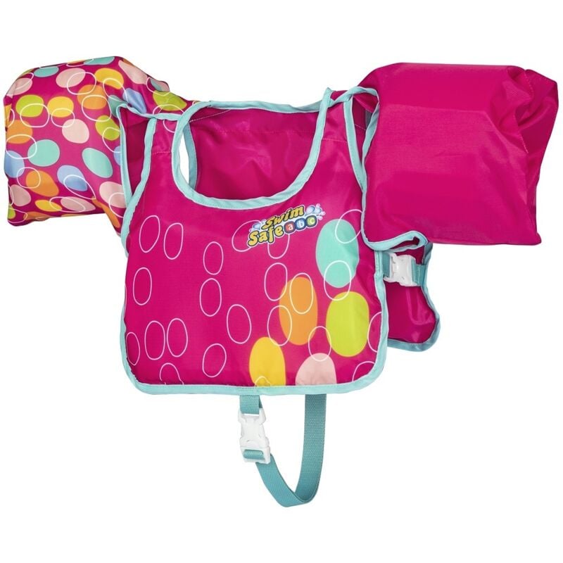 foto del prodotto bestway aquastar swim pal gilet da nuoto rosa
