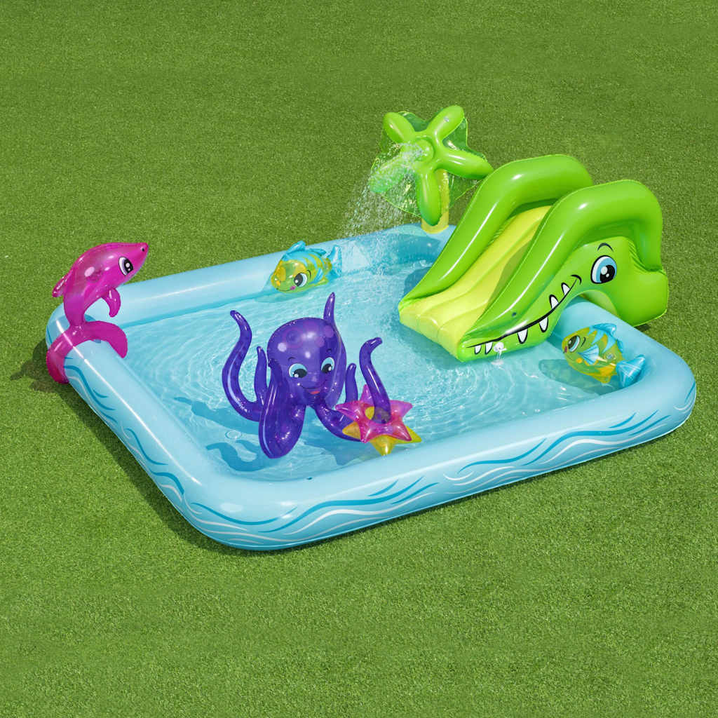 foto del prodotto bestway centro giochi gonfiabile aquario fantastico 239x206x86 cm