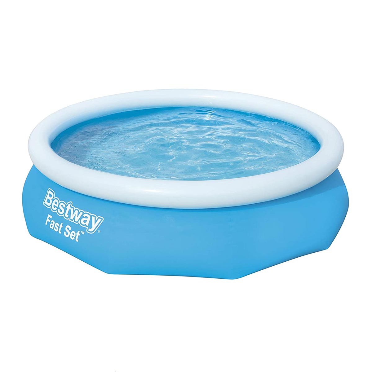 foto del prodotto bestway fast set piscina gonfiabile fuori terra con pompa e filtro 305x76 cm