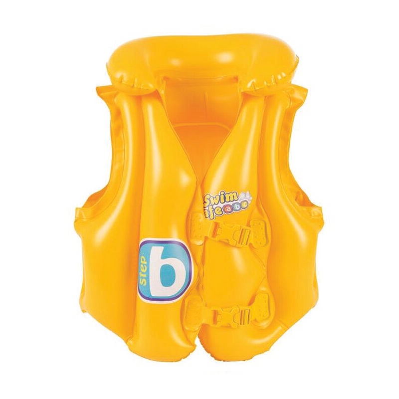 foto del prodotto bestway giubbetto salvagente gonfiabile swim safe abc step b 3 6 anni cm.51x46 art.32034 