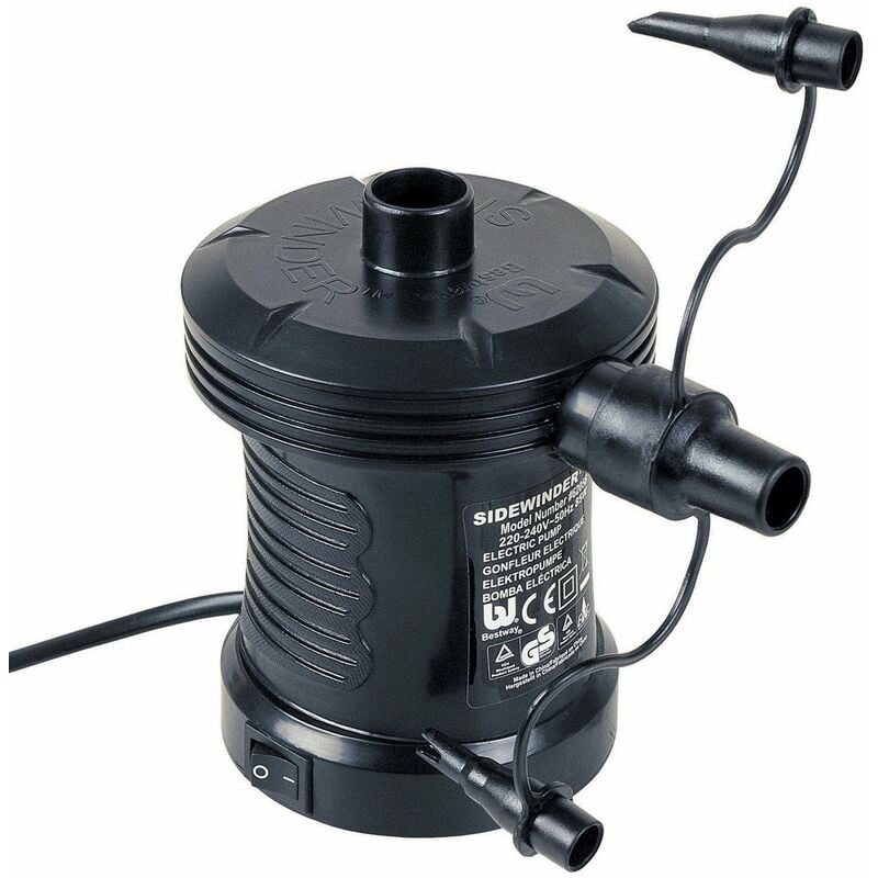 foto del prodotto bestway gonfiatore sgonfiatore elettrico 220v per piscine materassi gonfiabili