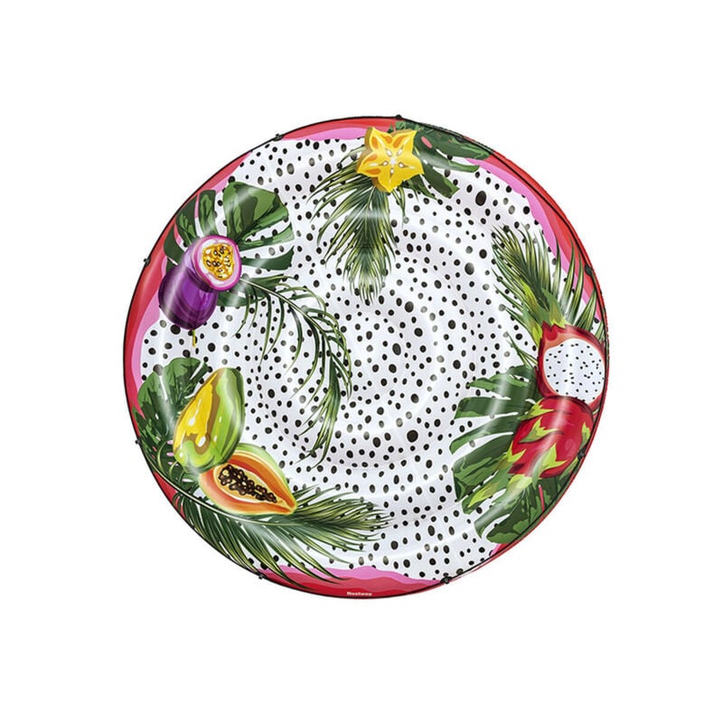 foto del prodotto bestway isola galleggiante gonfiabile con corda passione frutta d188cm spiaggia e piscina 43720