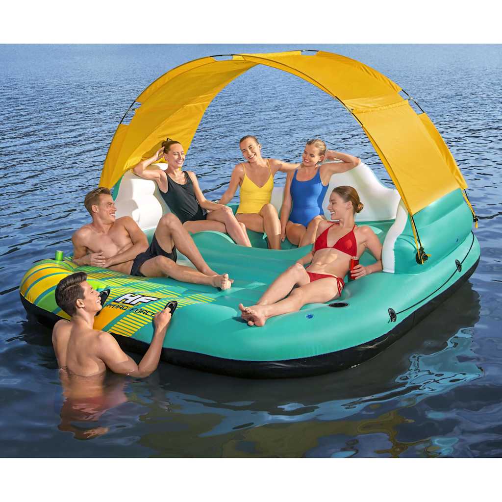 foto del prodotto bestway isola gonfiabile per 5 persone sunny lounge 291x265x83 cmcod mxl 121050