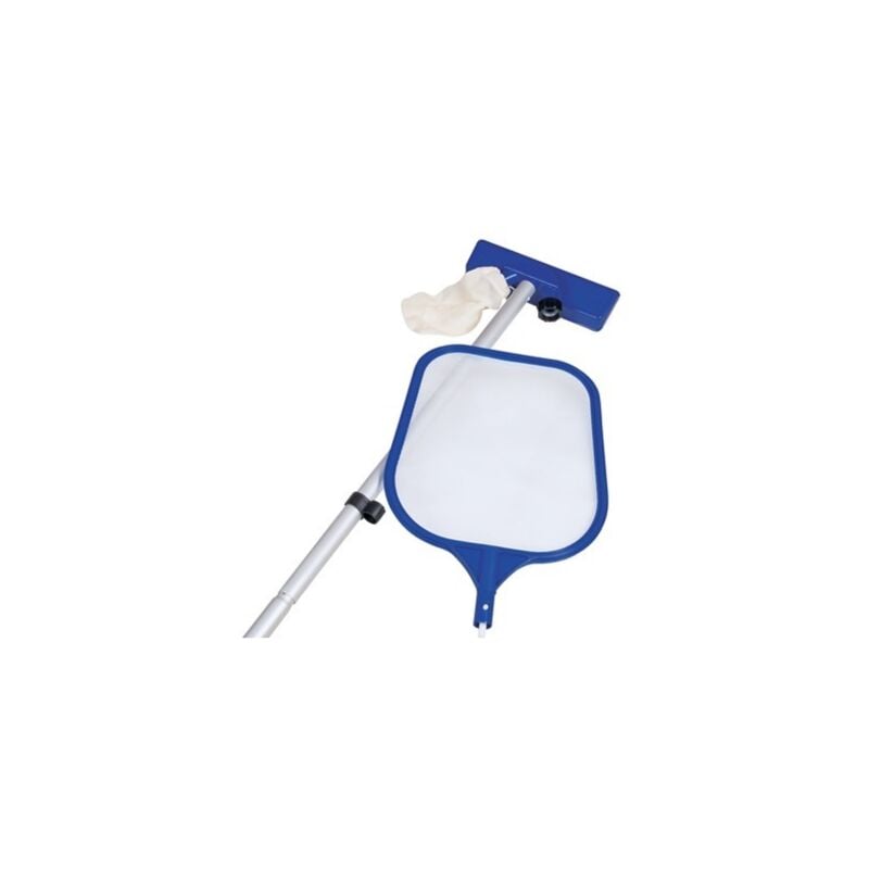 foto del prodotto bestway kit mantenimento per piscine manutenzione piscina retino spazzola aspirante