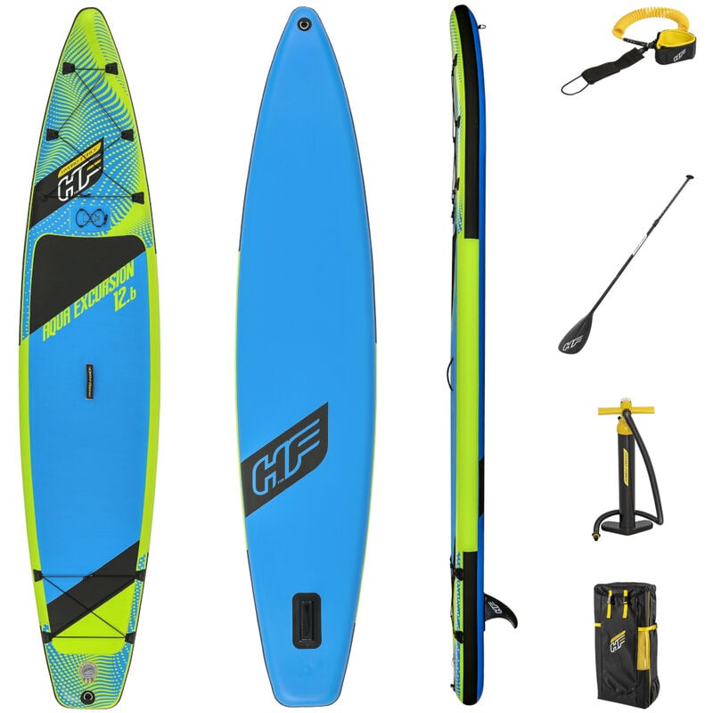 foto del prodotto bestway kit pagaia sup gonfiabile aqua excursion tech 3,81 m 65373