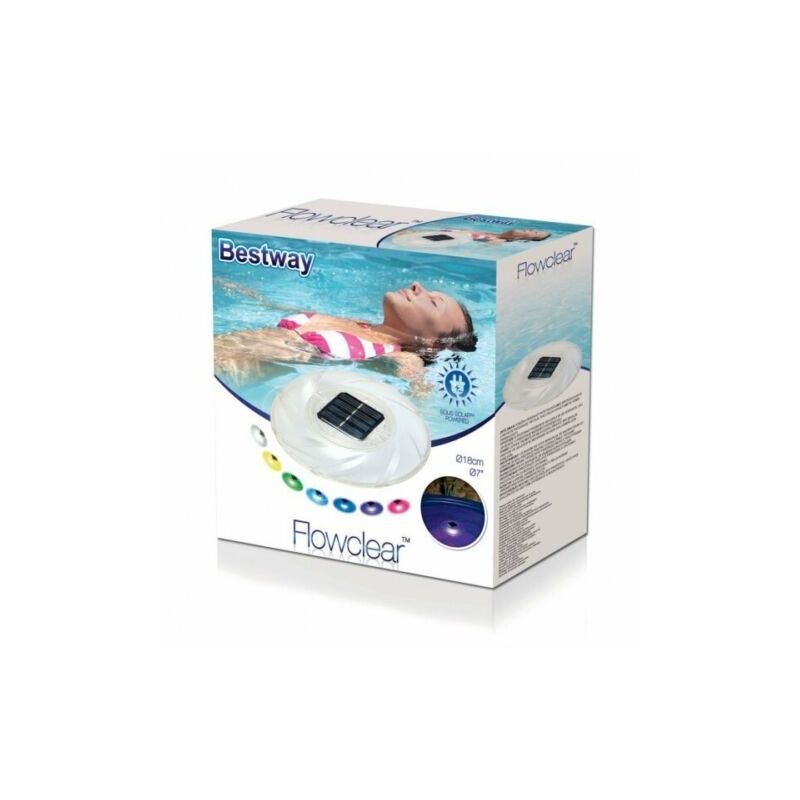 foto del prodotto bestway luce solare galleggiante 58111