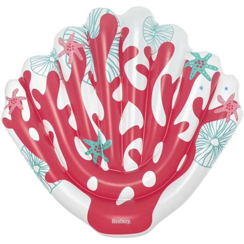 foto del prodotto bestway materassino gonfiabile coral 186x153 cm spiaggia e piscina 43724
