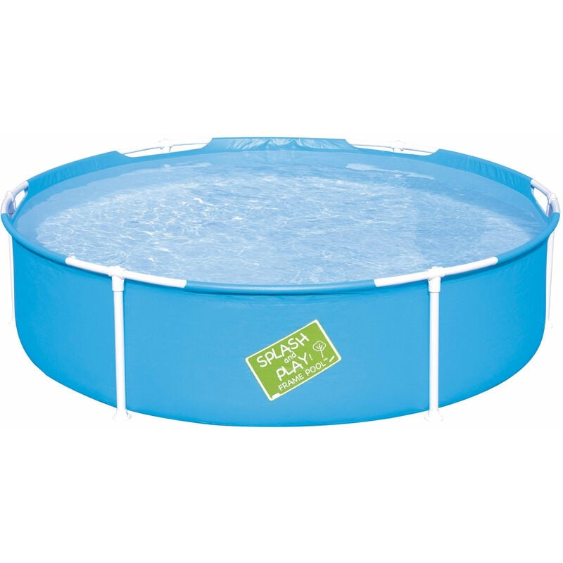 foto del prodotto bestway piscina baby tonda con struttura my first frame pool 56283