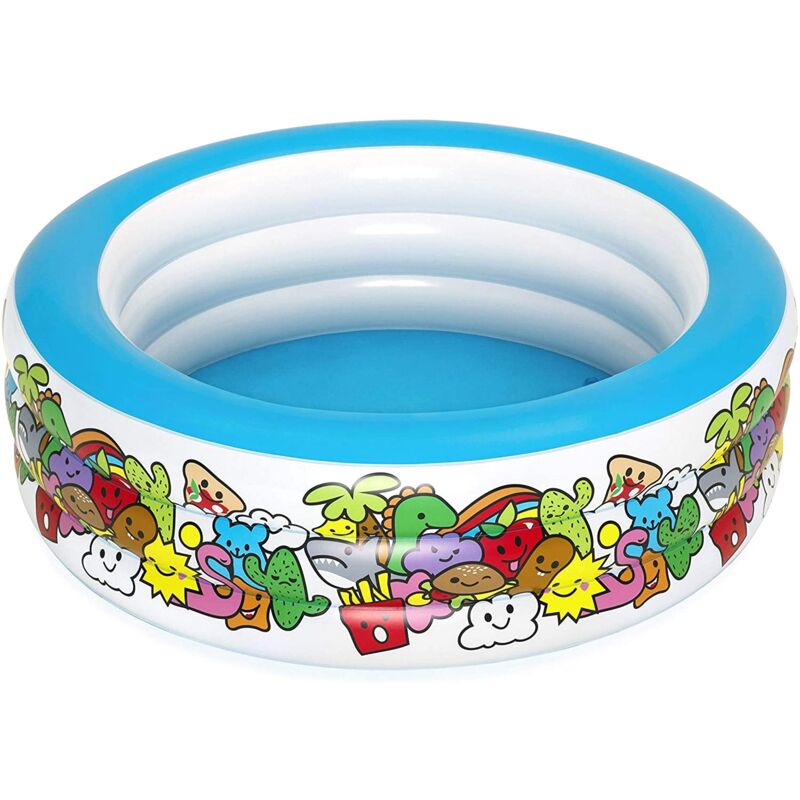 foto del prodotto bestway piscina gioco con personaggi disegnati 152 x 51 cm