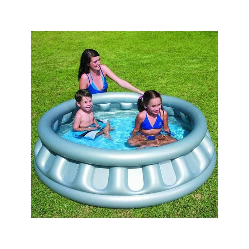foto del prodotto bestway piscina gonfiabile astronave spaceship esterno fuori terra 147x41 cm