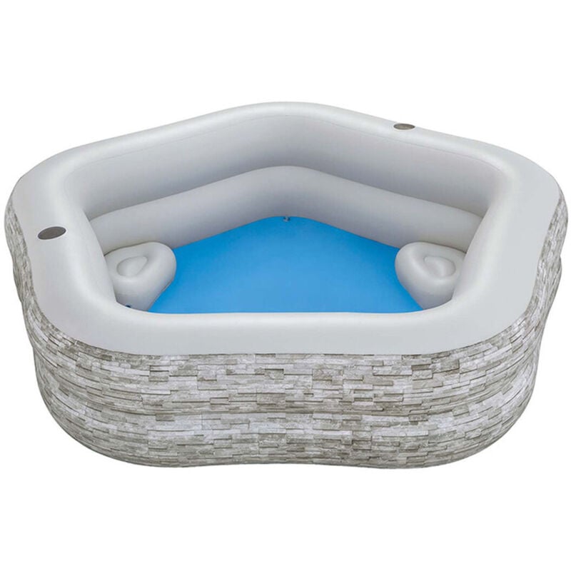 foto del prodotto bestway piscina gonfiabile familiare 213x206x53 cm 6 anni giardino 54423