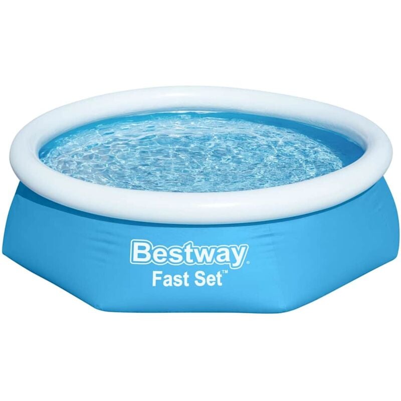 foto del prodotto bestway piscina gonfiabile rotonda fast set 244x66 cm 57265