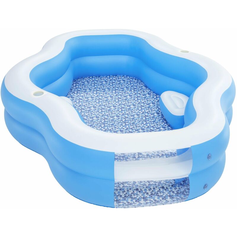 foto del prodotto bestway piscina gonfiabile splashview con sedute e portabicchieri 54409