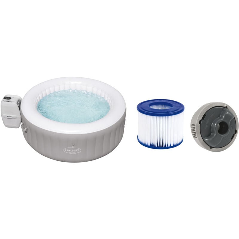 foto del prodotto bestway piscina idromassaggio gonfiabile lay z spa santa lucia airjet