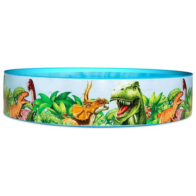 foto del prodotto bestway piscina tonda rigida dinosauri 55022 183 h 38
