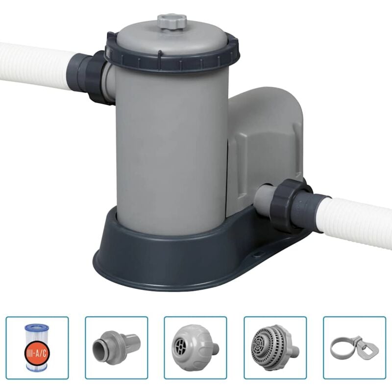 foto del prodotto bestway pompa con filtro per piscina flowclear 5678 l h