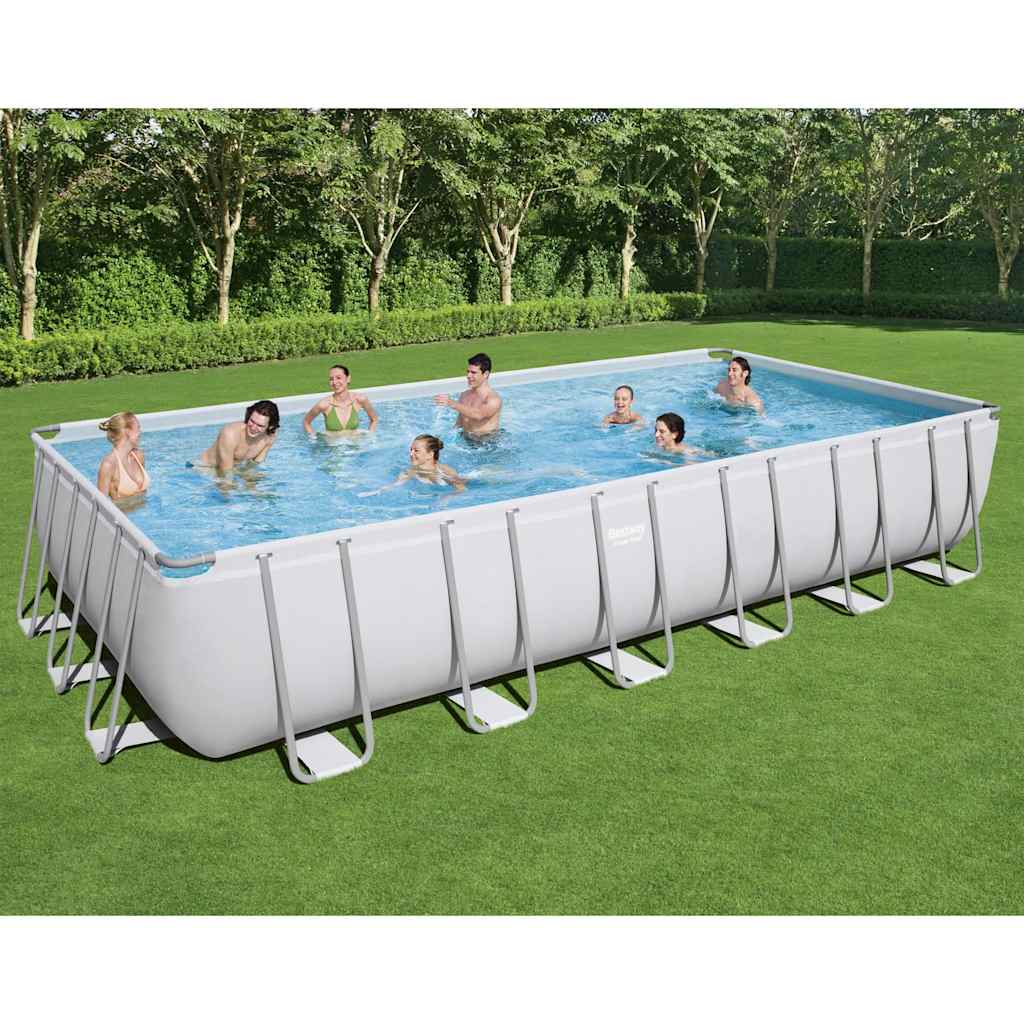 foto del prodotto bestway power steel piscina rettangolare 732x366x132 cm