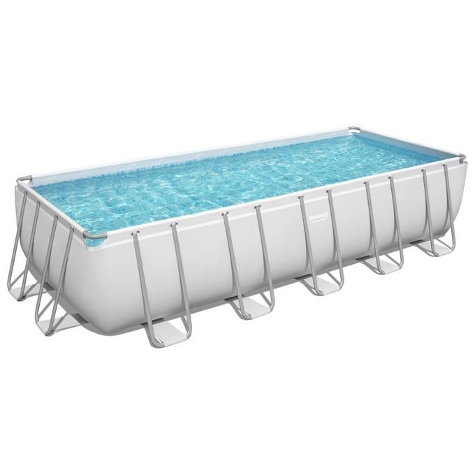 foto del prodotto bestway power steel set piscina rettangolare 6.40m x 2.74m x 1.32m
