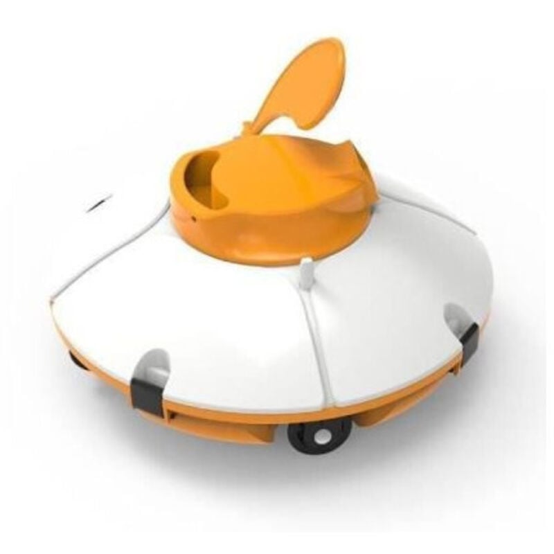 foto del prodotto bestway robot aspirapiscina frisbee - per piscina a fondo piatto - 5 x 3 m