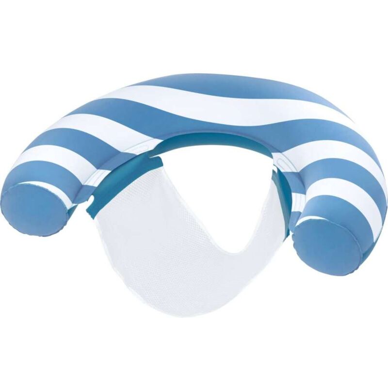 foto del prodotto bestway sedia gonfiabile da mare comfort plush 119x67,5 cm morbida e resistente