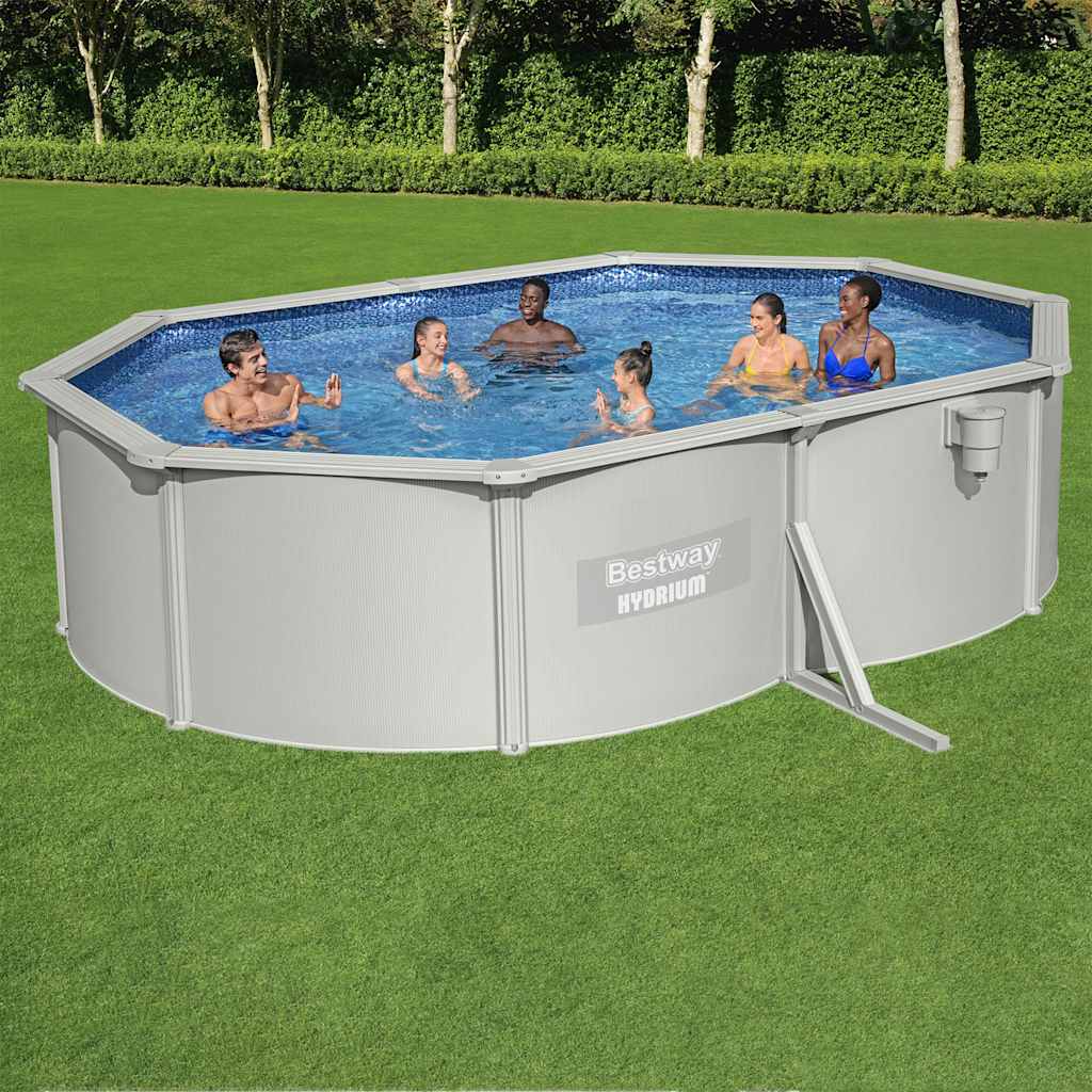 foto del prodotto bestway set piscina hydrium 500x360x120 cm