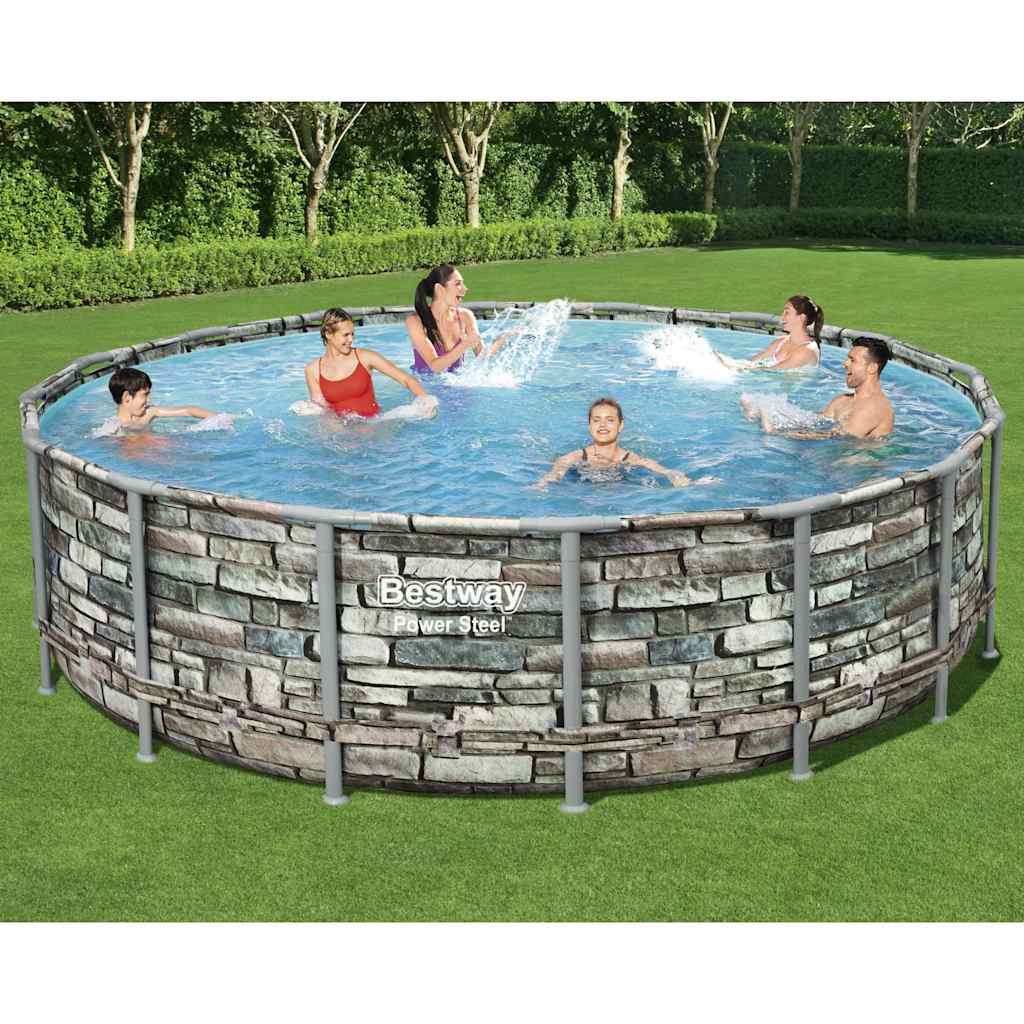 foto del prodotto bestway set piscina power steel 488x122 cmcod mxl 93900