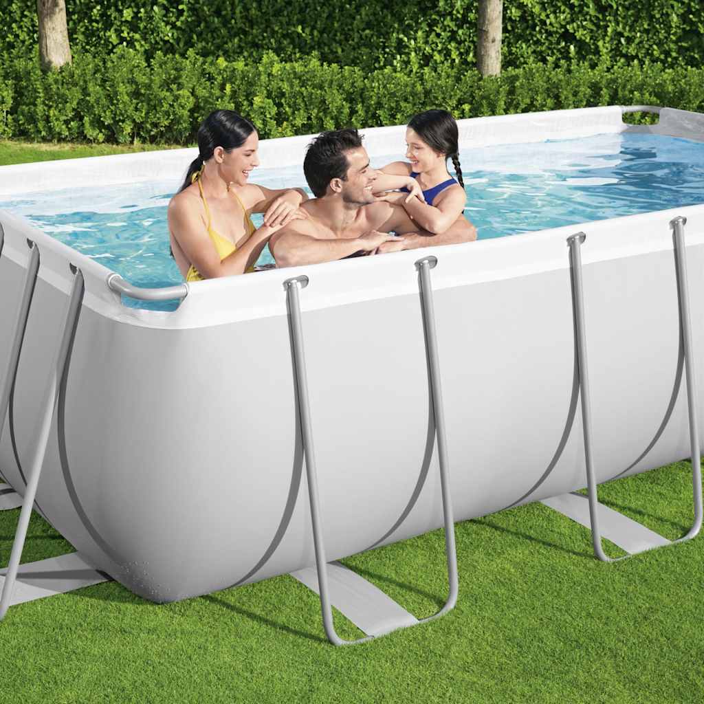 foto del prodotto bestway set piscina power steel rettangolare 404x201x100 cmcod mxl 69860