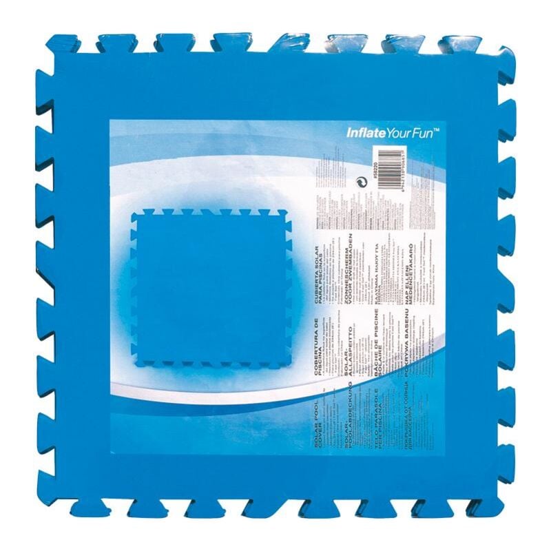 foto del prodotto bestway tappetini sotto piscina pz.9 cm.50x50 mattonella puzzle componibile