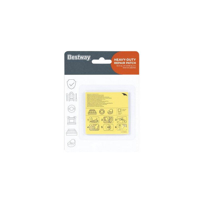 foto del prodotto bestway toppe piscina rinforzate 62068 nr 10xcmq 42,3
