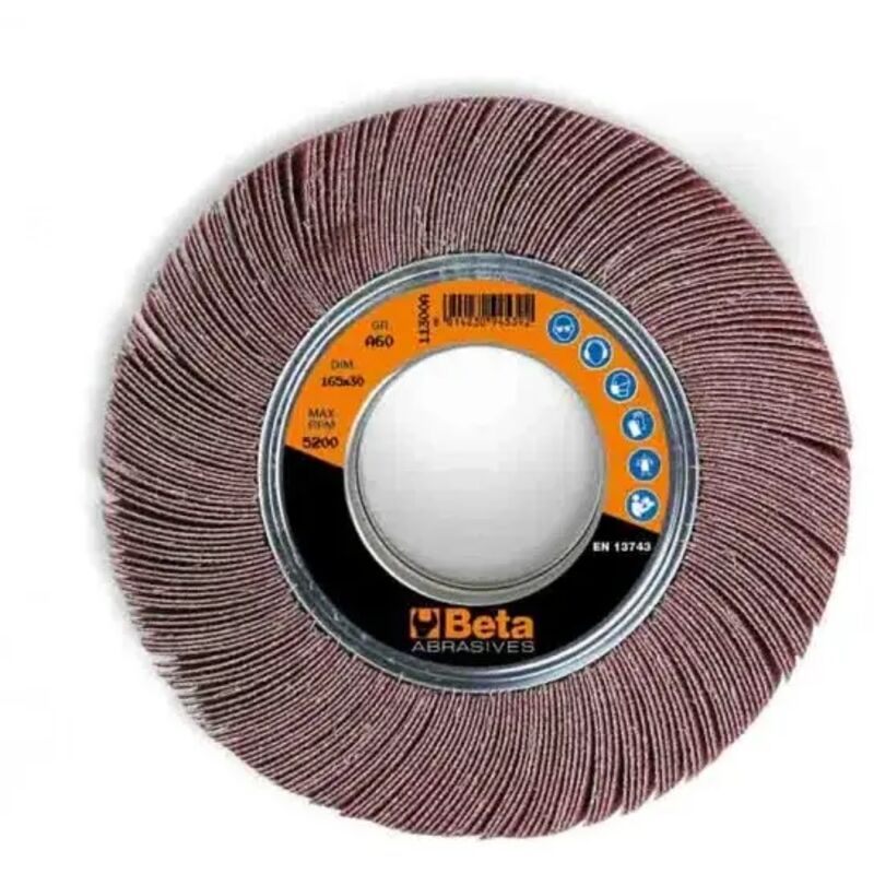 foto del prodotto beta 11300c ruota lamellare con foro al corindone 200 x 30 mm 80