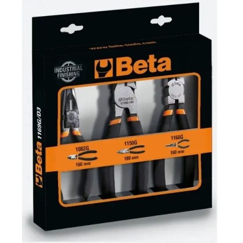 foto del prodotto beta 1169g d3 assorimento pinze e tronchese